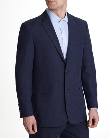 New Haven Linen Blend Suit Jacket